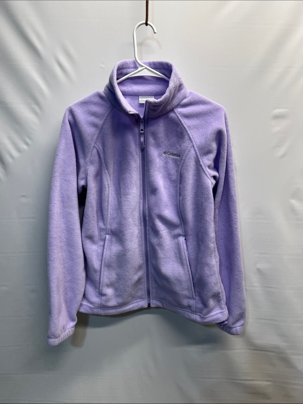 Columbia Women’s Purple Full-Zip Fleece Jacket Size Medium
